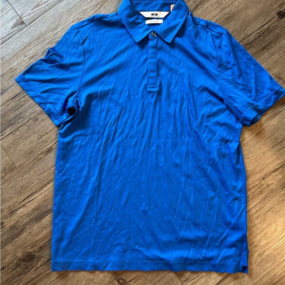 Joseph Abboud Vibrant Blue Polo Shirt